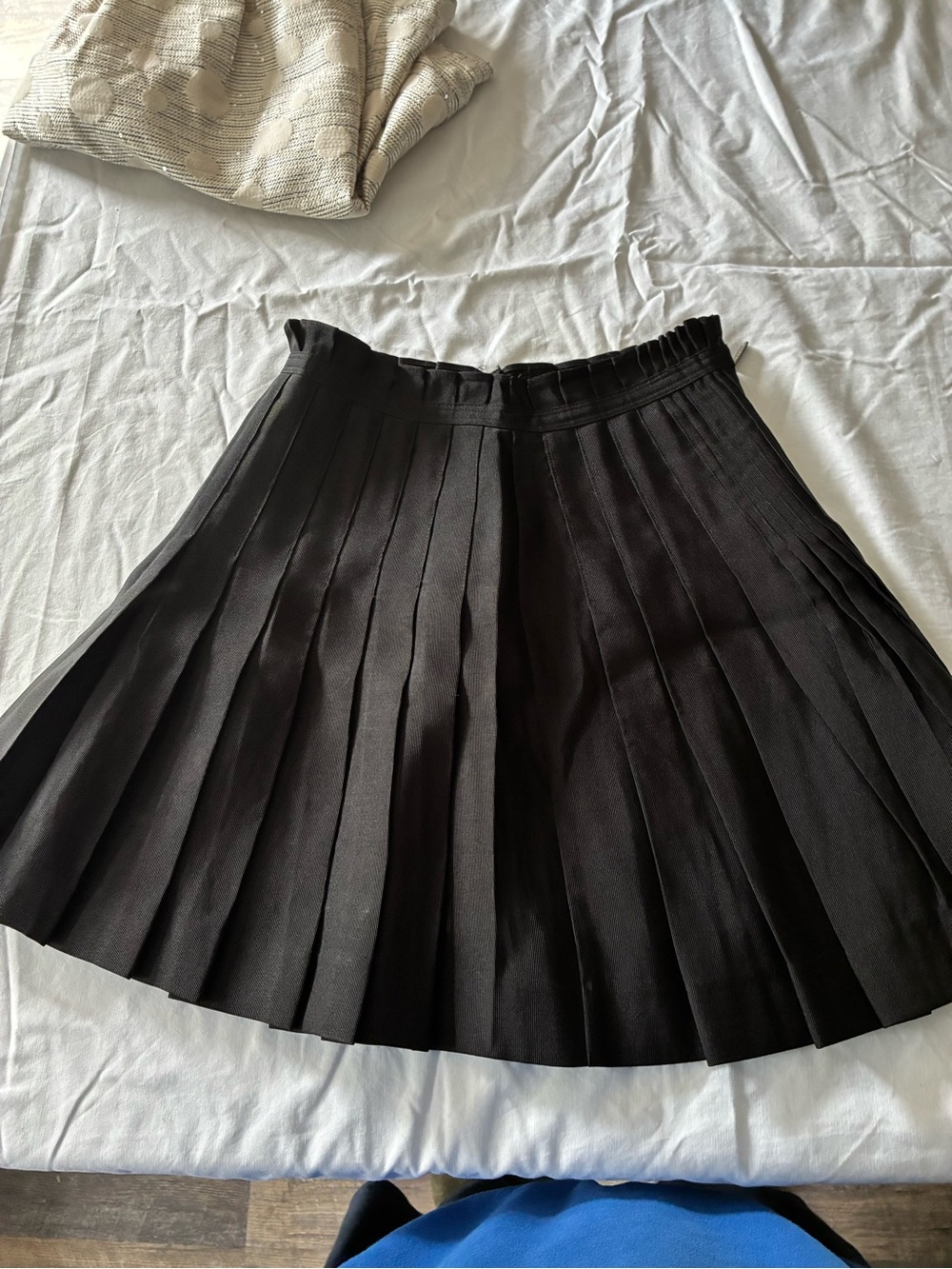 Zac Posen for Target Black Pleated Circle Skirt
